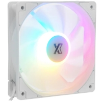 Вентилятор XASTRA FC120W FRGB bulk pack 120x120x25мм (FRGB 6 цветов, 1200. RPM, white)