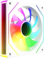 Вентилятор BLOODY CF-11 LCD (cf-11-argb120-wh) 120мм, 4-pin, 1800об/мин, 11 - 32 дБ, ARGB, белый, Ret