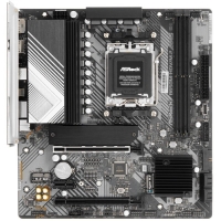 MB sAM5 ASRock B650M-HDV/M.2 AMD B650, 2xDDR5-4800 МГц, 2xPCI-Ex16, 2xM.2, Micro-ATX