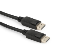 Кабель Bion BXP-CC-DP-018 DisplayPort v1.2, 20M/20M, 3840x2160, экран, 1,8м, черный