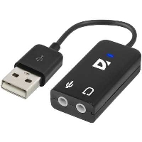 Звуковая карта внешняя Defender Audio USB 63002, 2.0, USB, Retail